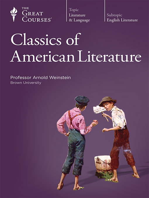 Great courses. Classics of English and American Literature.